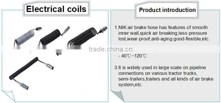 7 core /seven core trailer cable for Caravan Trailer