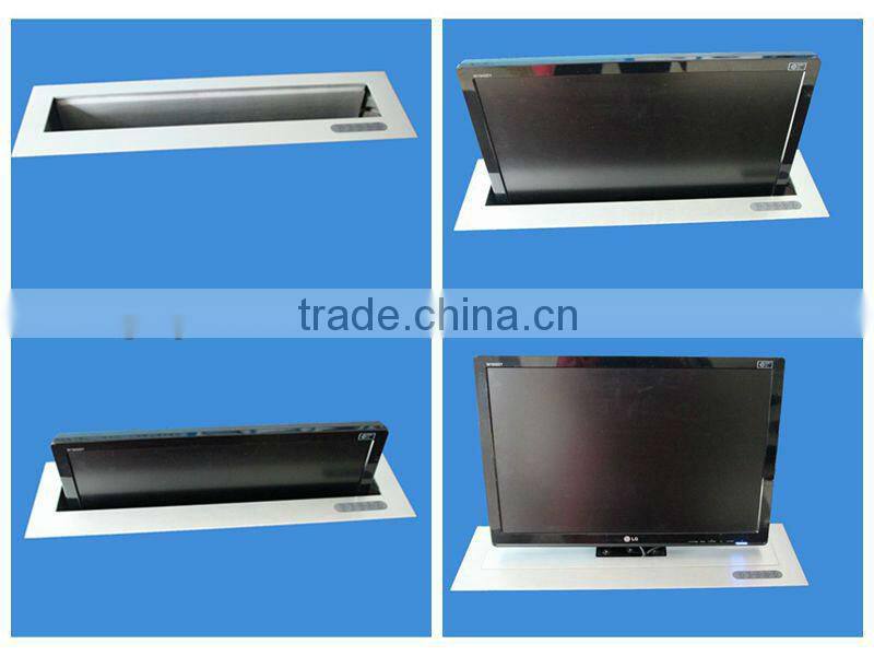 hot sale conference table hidden lcd lift mechanism