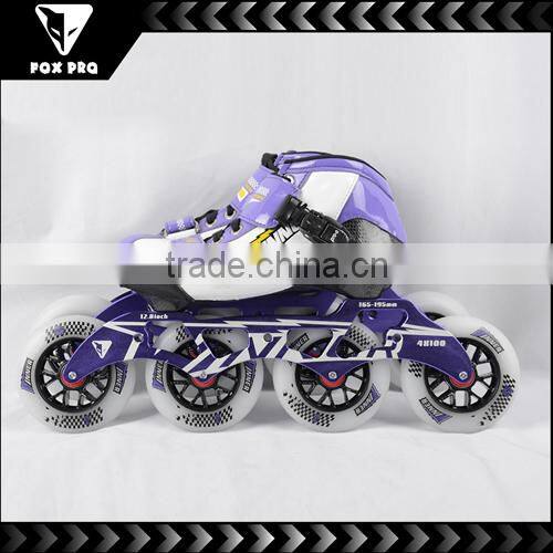 Attractive Purple Colour inline speed skate frame fox