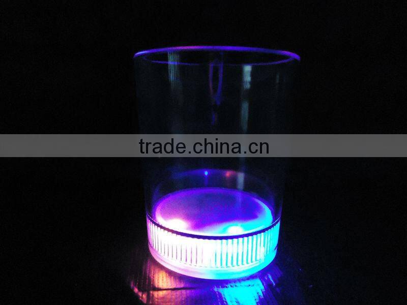colour changing led shot glass,led middle glass,led glass
