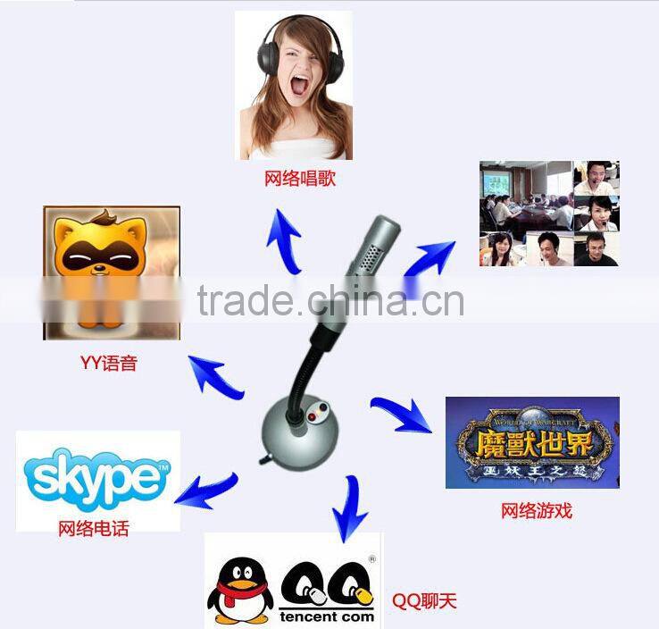 Mini USB Microphone for PC laptop Desktop Studio Microphone