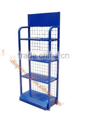 foshan best selling metal post carpet display stand for store