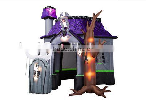 Halloween Decoration Inflatable Ghost with Pumpkin