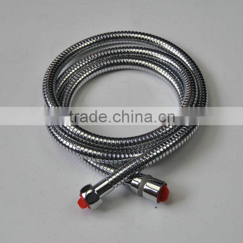 Best quality stainless steel extensible double locks anti-twist shower tube