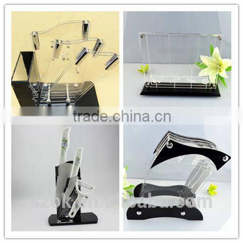Mini double side acrylic tent card holder from China
