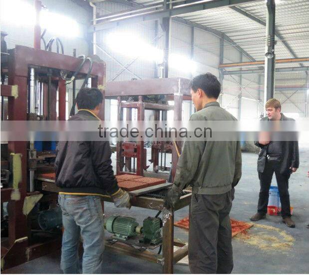 2013 hollow block making machine cement brick making machine