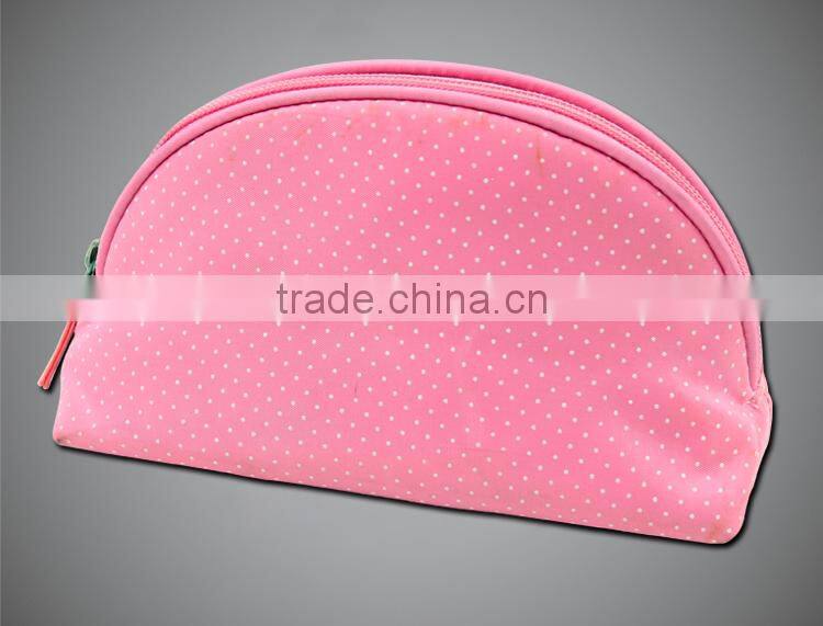 New design polyester promotional cosmetic bag