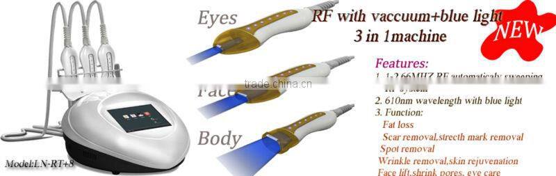 2013-2017 popular rf vacuum machine with laser (The newwest technology !!!!!!!!!)