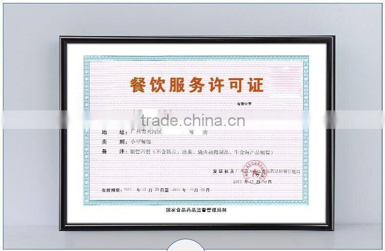 wholesale wall mounted certificate frame case