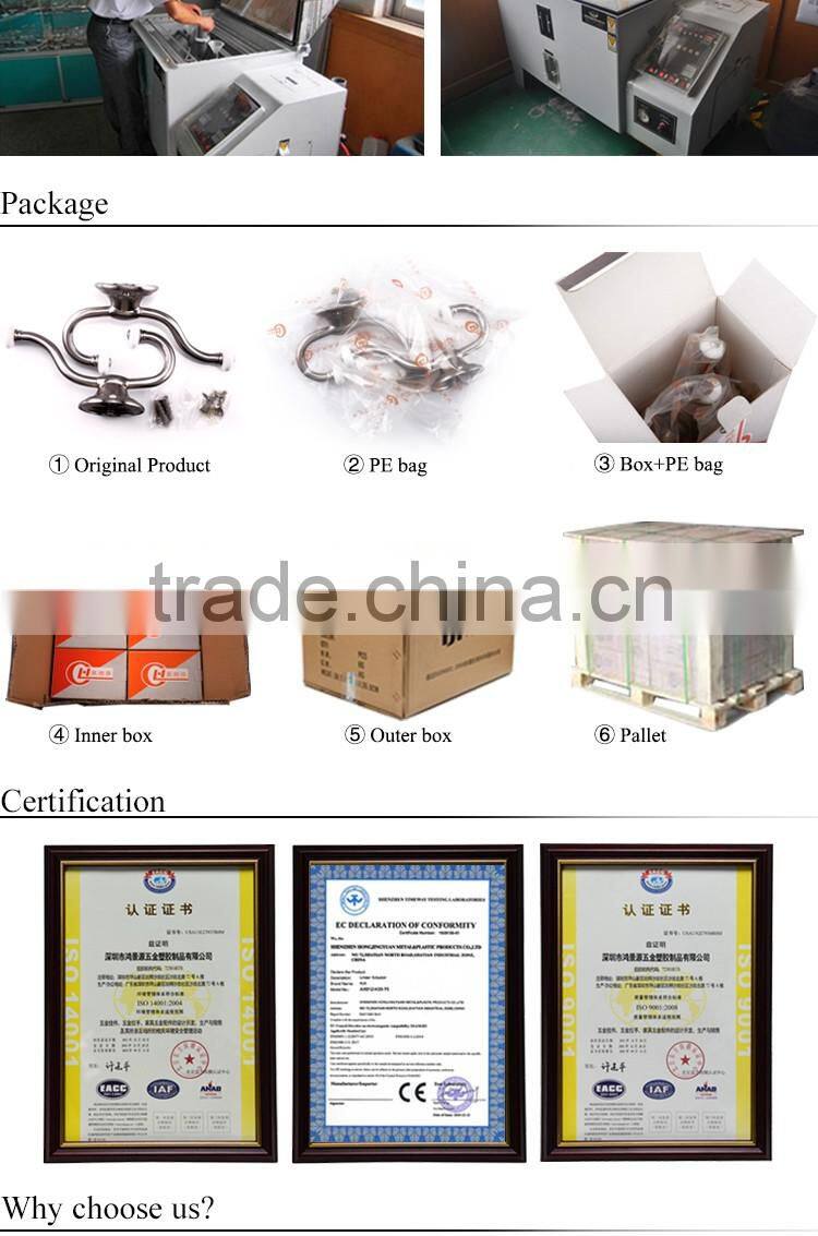 Hot selling decorative chrome aluminum metal wall hooks