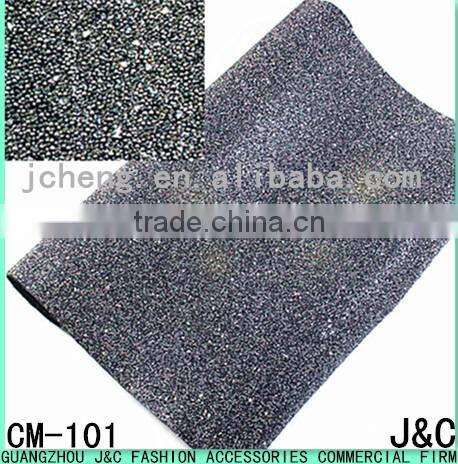 24 * 40mm Acrylic Rhinestone orange mesh