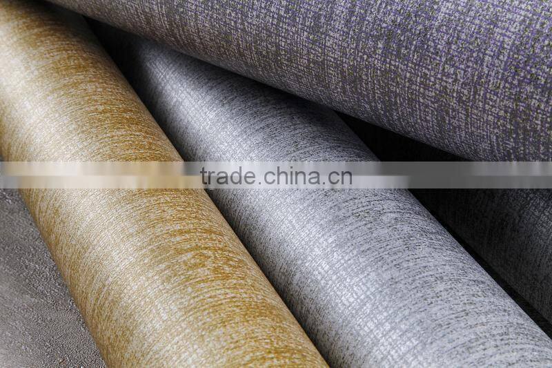 romantic purple colorfast nonwoven home wallpaper