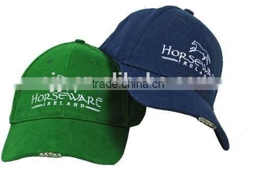 Wholesale promotion hunting baseball caps with led light