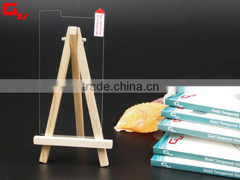 manufacturer custom design tempered glass for LG G4 mobile phone screen guard