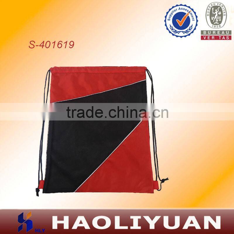 2014 new style polyester waterproof drawstring bag