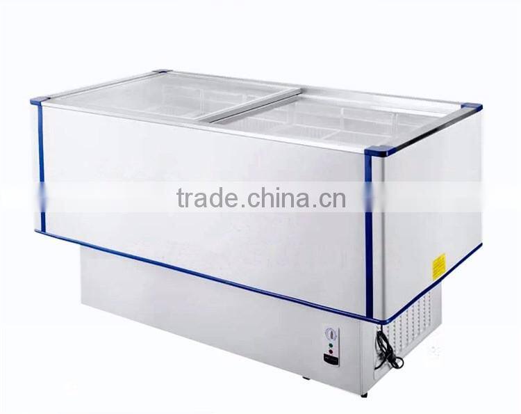 SDB 1600 Top open meat beef storage showcase deep freezers 328L