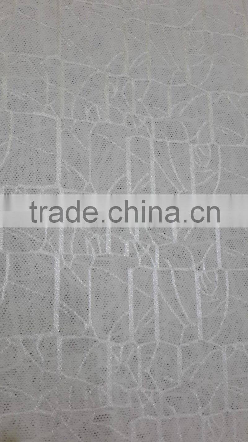 Hot Sell Nylon Elastane jacquard Visible Mesh Fabric