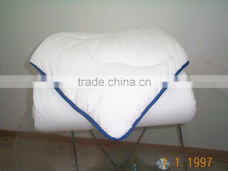 microfiber white quilt for home