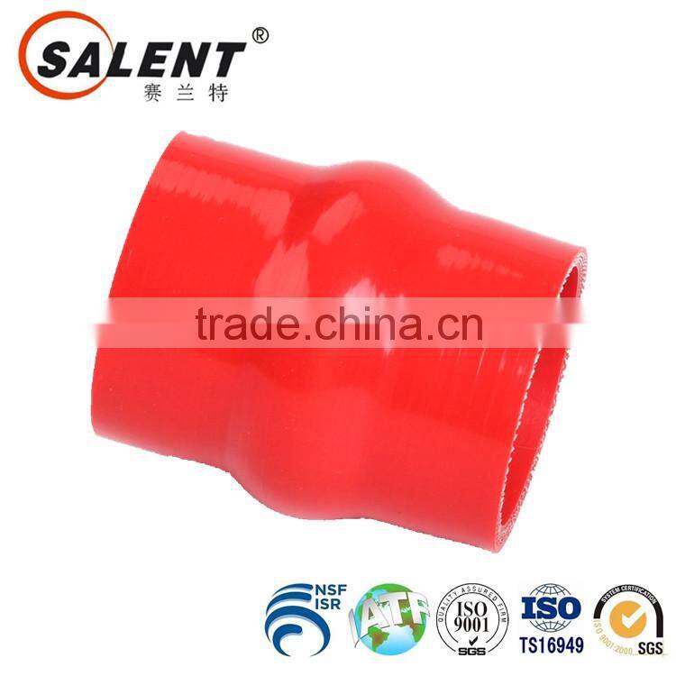 1-3/8inch high pressure straight silicone flexible hump hose red