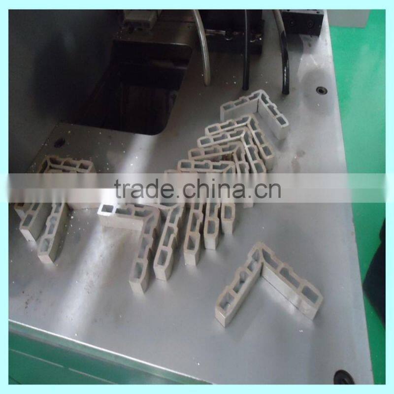 Aluminum winow profile Corner connector cutting machine