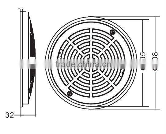 Good prce pool main drain cover