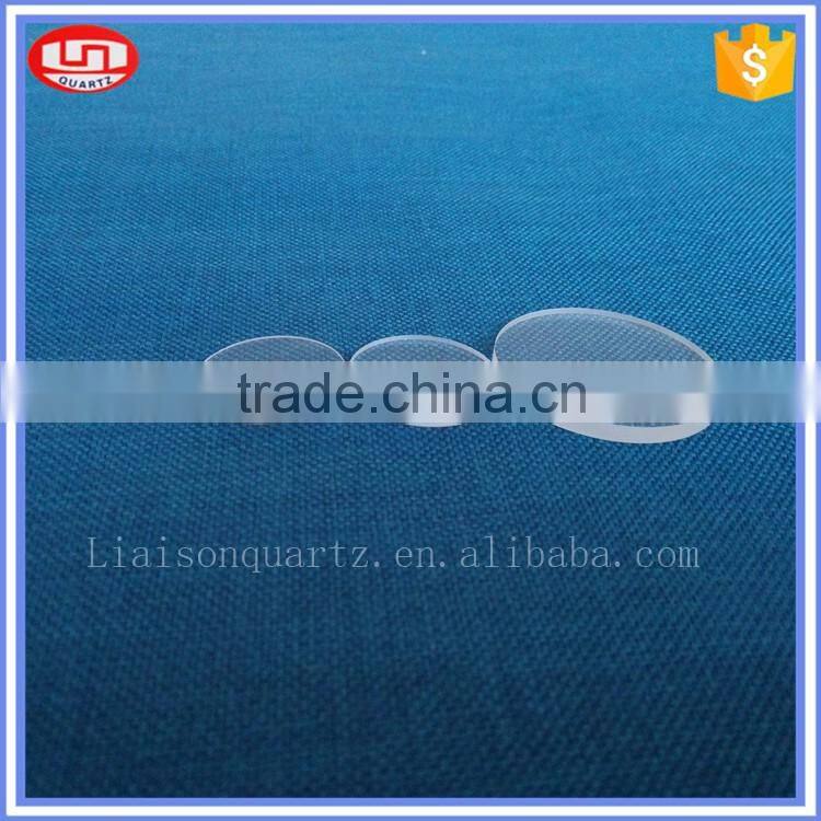 Small diameter and thin Quartz glass plate