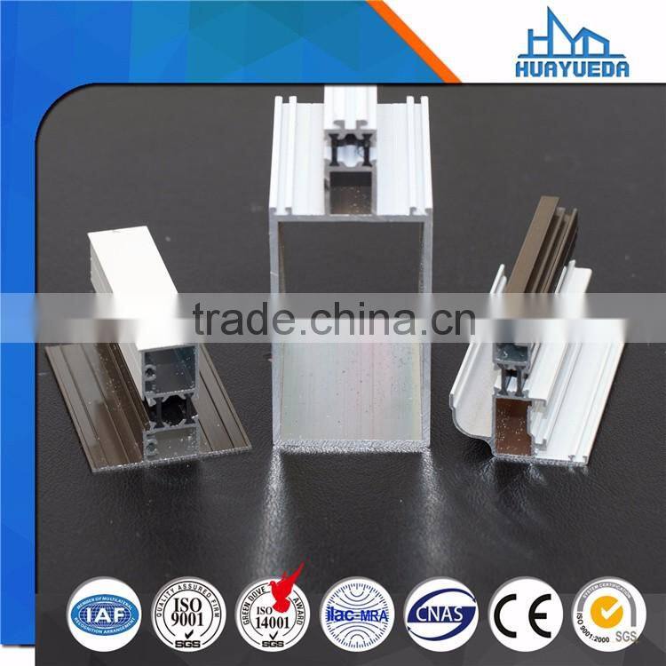 Powder Coating Heat Break Shape Aluminium Profiles