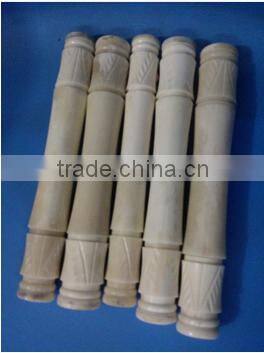 Strong and durable water buffalo horn hilt