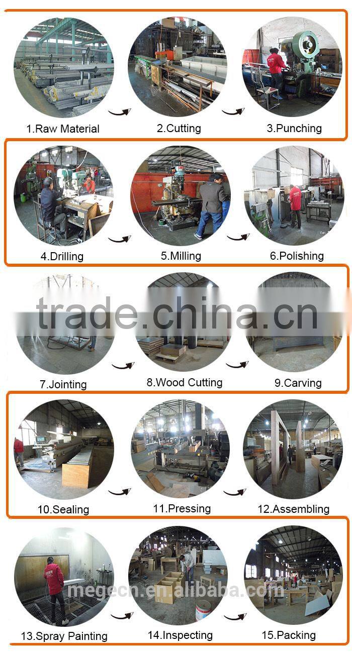 high end wall mounted display cabinet for man brand clothes