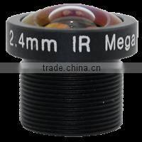 china 2015 hot top quality high definition 1/3 inch f2.0 fixed 2.4mm m12 megapixel board lens