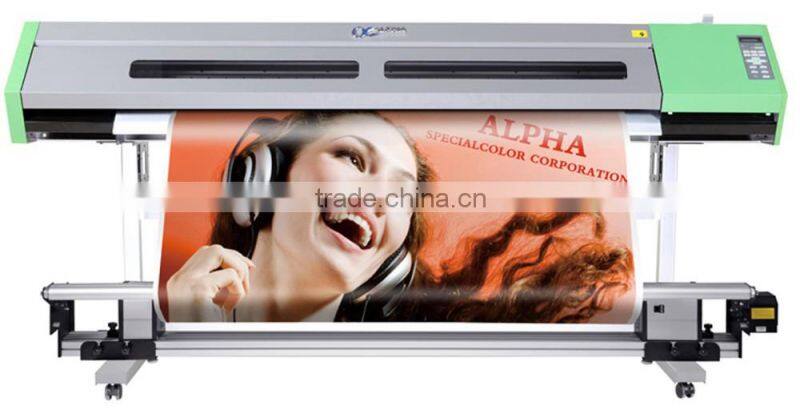 Alpha 1.6m water based printer,sublimation printer for indoor printing jobs