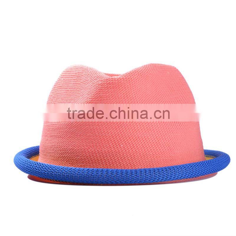 fashion ladies new style straw summer fedora panama hats