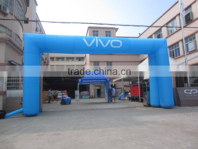 Double inflatable Advertising best design door
