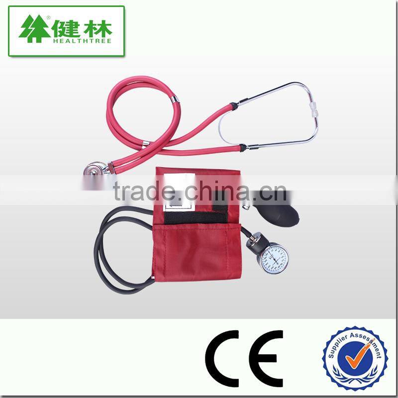 Aneroid Sphygmomanometer with sprague rappaport stethoscope kit