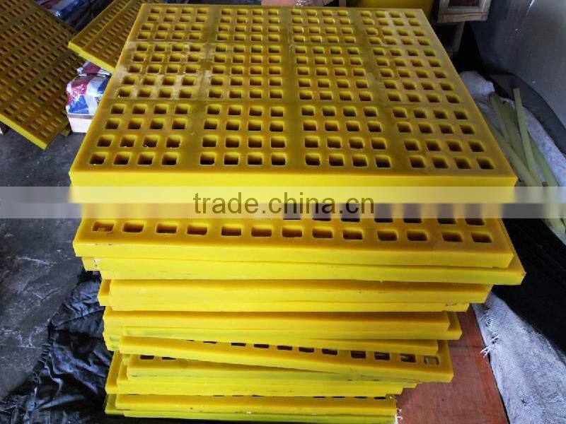 polyurethane screen mesh for vibrating screen used in quarry