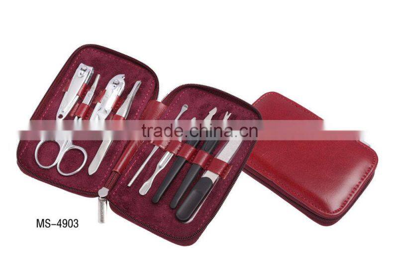 OEM Service slipper shape manicure sets wholesale