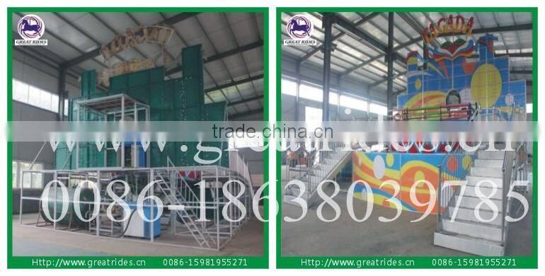 Classical amusement park equipment disco tagada ride for sale