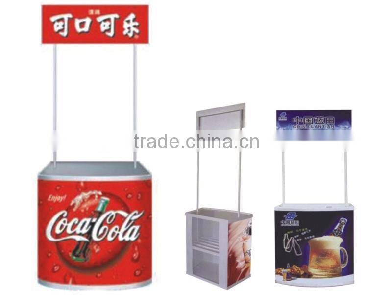 Portable promotion folding table Exhibition stand promotion table