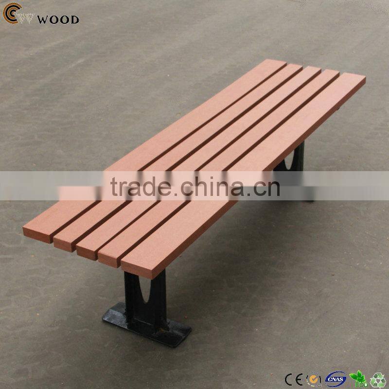 Modern kids wpc outdoor bench