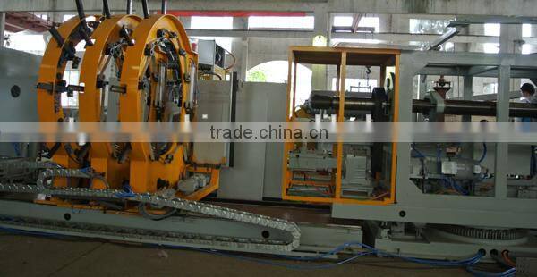 Radial agricultural tire building machine