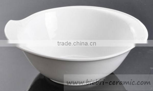 Super White High Quality Made In China Salad Bowls Ceramic