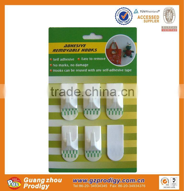 hot selling self-adhesive removable decorative single coat hook