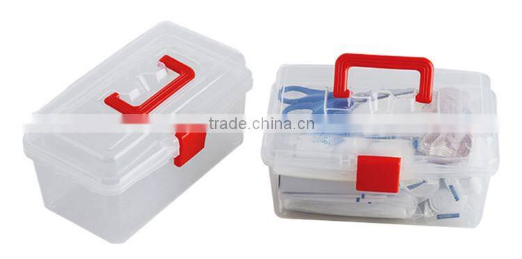 Good materials to ensure durability first aid plastic waterproof box