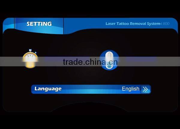 Professional q switch nd yag laser for tatoo removal factory price with Medical CE