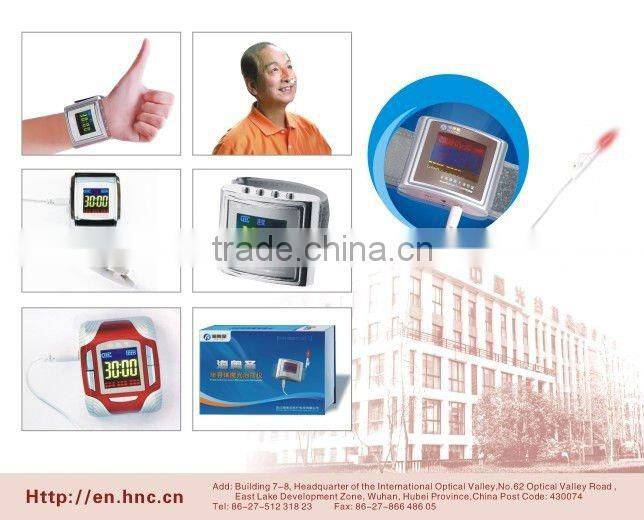laser treatment instrument for rhinitis,blood sugar,blood pressure and diabetics(Wrist type HY30-D)