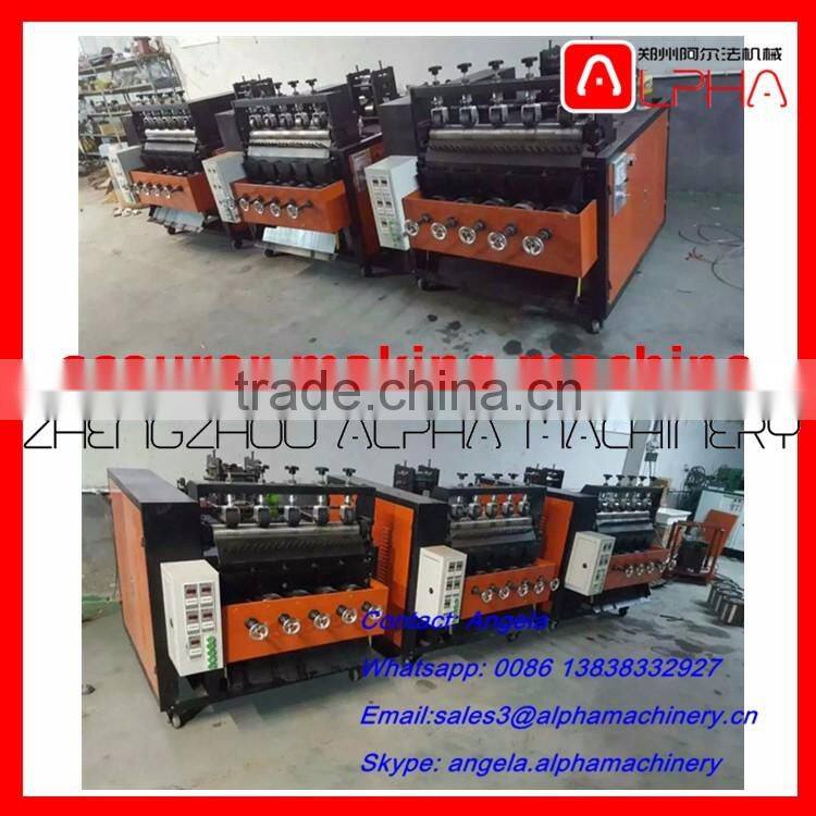 Good quality stainless steel scourer making machine