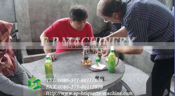 Stable performance hydraulic shisha charcoal tablet press machine hot selling in Jordan