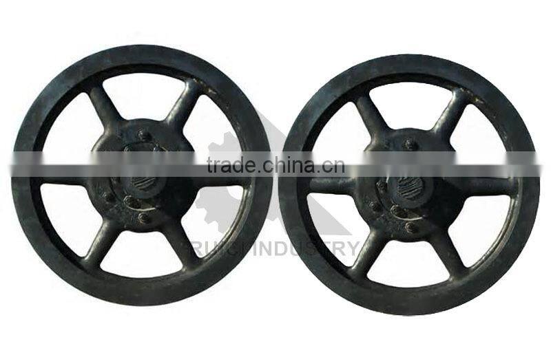 Custom iron casting hand wheel used in agriculture machine