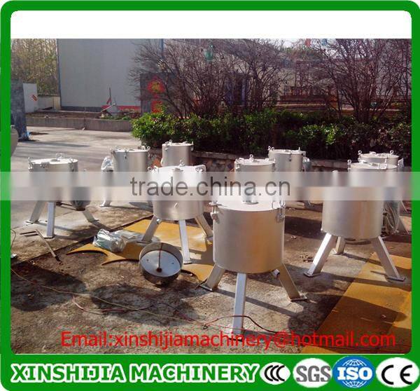 High efficiency low cost automatic deep fryer oil filter machine