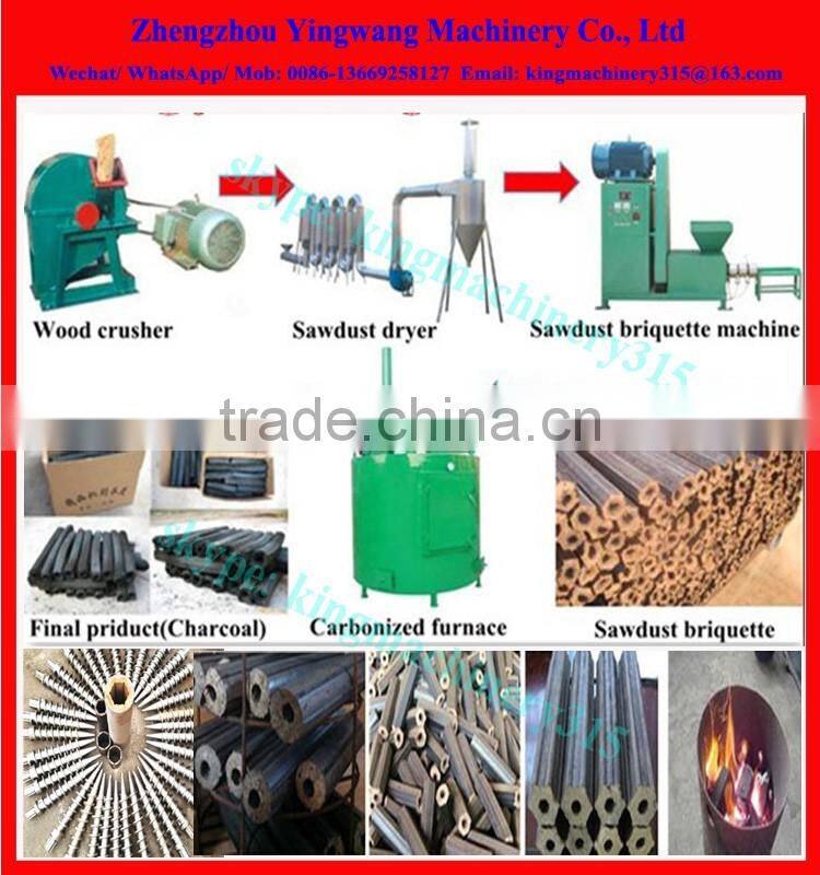 HOT sale machine to make wood briquettes